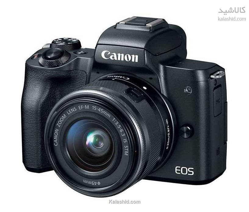 دوربین دیجیتال بدون آینه کانن مدل EOS M50 به همراه لنز 15-45 میلی متر